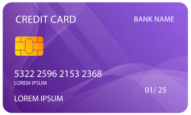 Contactless credit card