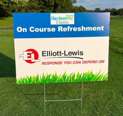 Custom Coroplast Sponsor Signs