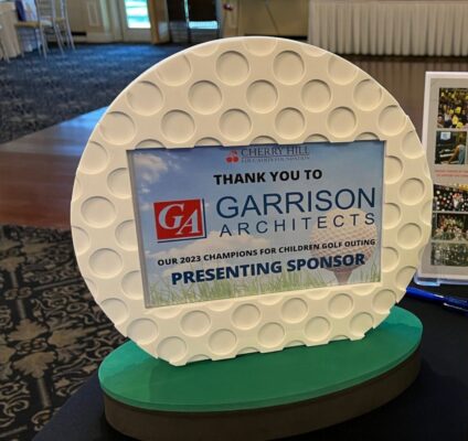 Golf Ball Table Sign Rental