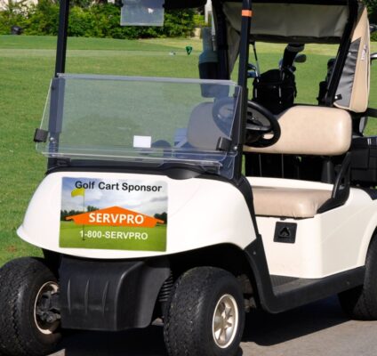 Golf Cart Sponsor Signs